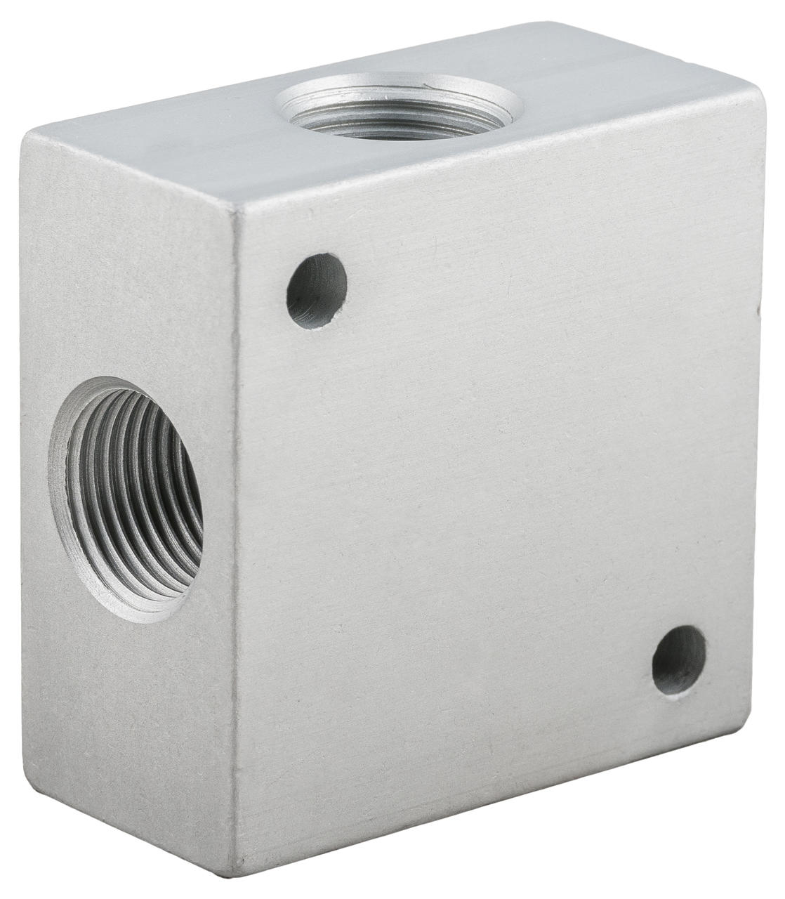 RACORD IN CRUCE DIN ALUMINIU