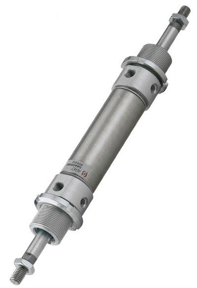 CILINDRU DUBLU EFECT TIJA TRAVERSANTA AMORTIZOARE MAGNETICE Ø32 CURSA:400