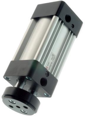 CILINDRU ISO 15552 CU 2 TIJE DUBLU EFECT AMORTIZOARE MAGNETICE Ø100 CURSA:100 SAG.