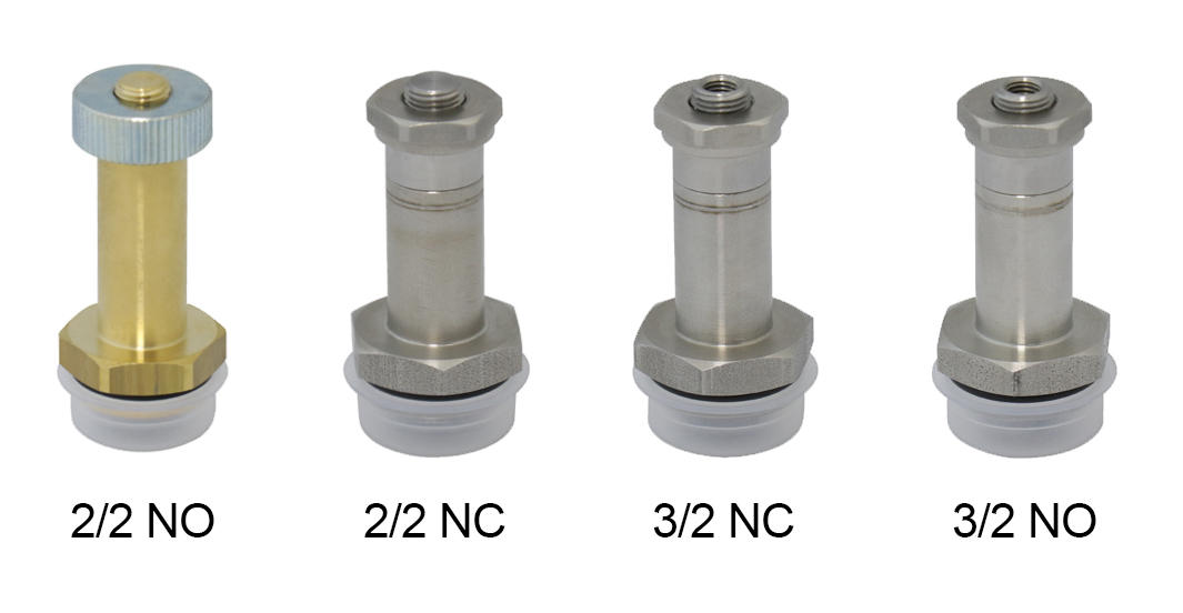 KIT OPERATOR 13 MM SERIE 02F - 03F - X2F FUNCTIE:2/2 NC GARNITURA:NBR
