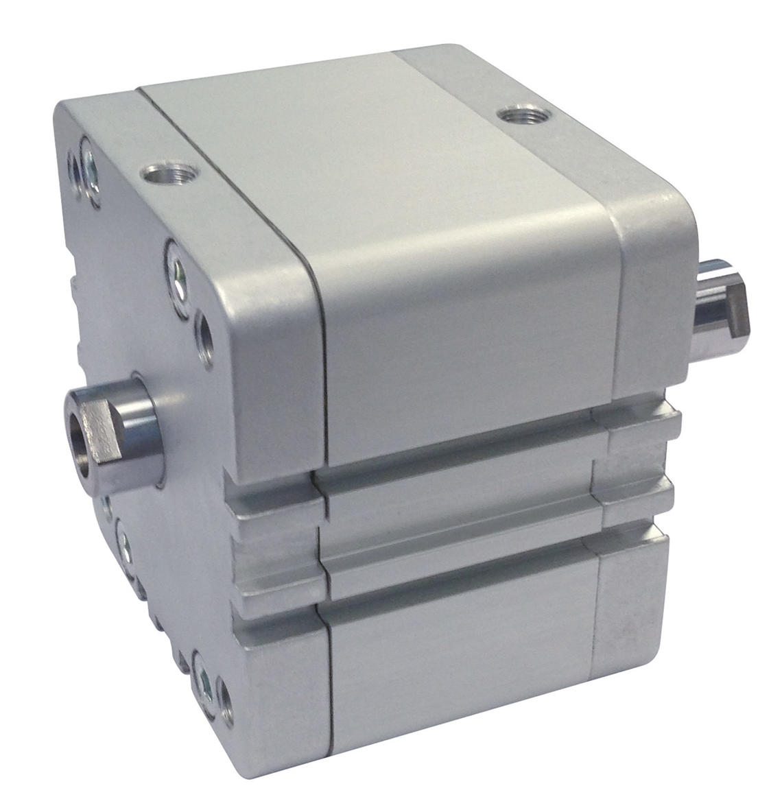 CILINDRU ISO 21287 DUBLU EFECT MAGNETIC TIJA TRAVERSANTA Ø20 CURSA:25 AX FILET TATA