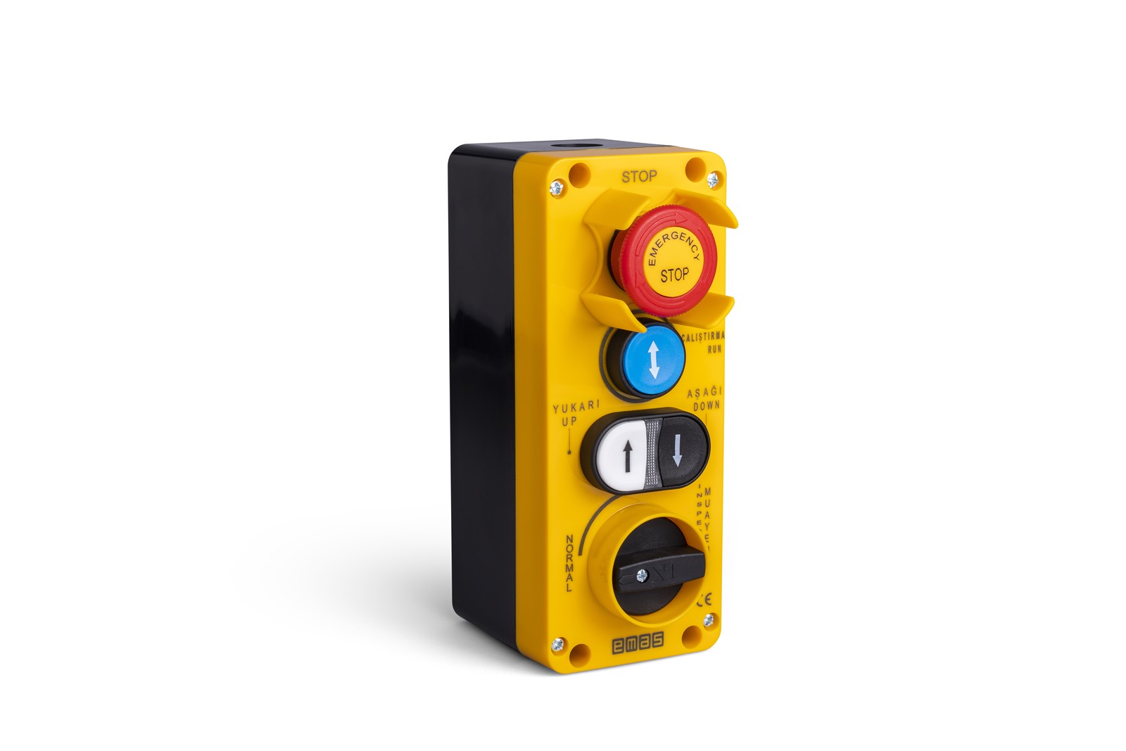 PA Series 4 Holes CP200EE + CP101DMOO + CP101K20HB + PSA020ZT332AR + CMUHAFAZA with Magnet Yellow-Black Lift Station