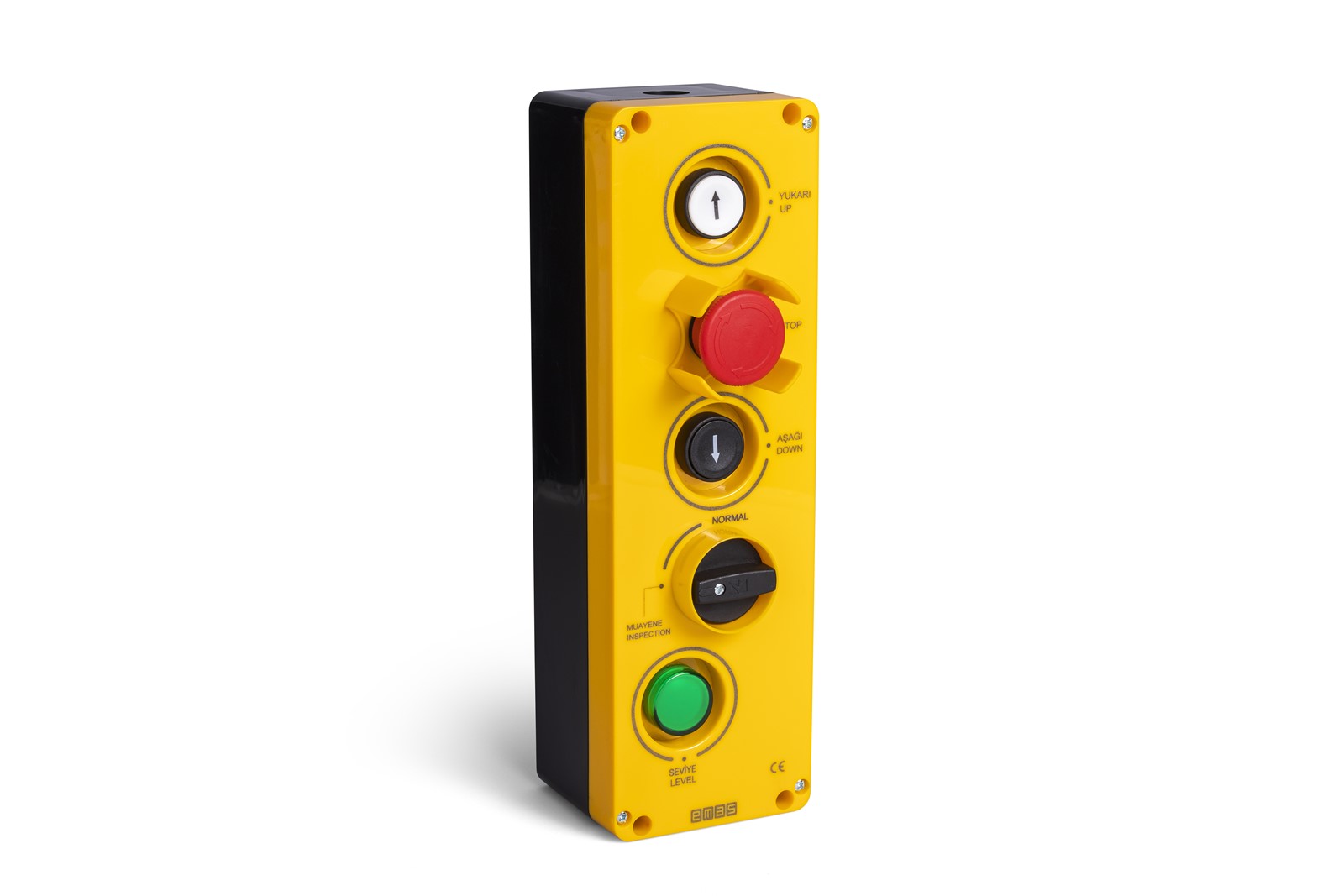 PA Series 5 Holes CP200E + CP101DHOY + CP101DBOY  + CMUHAFAZA + MBSD024Y + EPREU1M + PSA020KD340AR Yellow-Black Lift Station