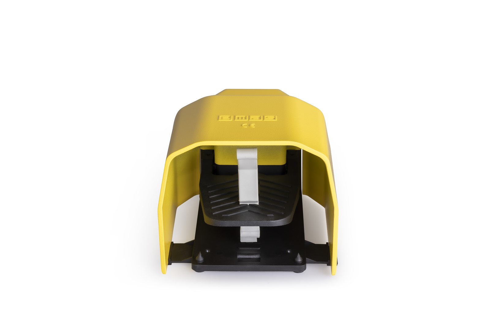 PDK Series Metal Protection 1NO+1NC Slow Action Single Yellow Plastic Foot Switch