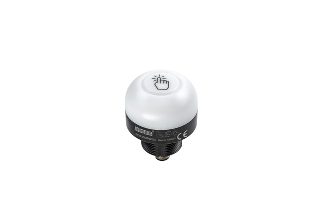 Plastic Momentary PNP-NO Touch M12 Connector 30mm Capacitive Button