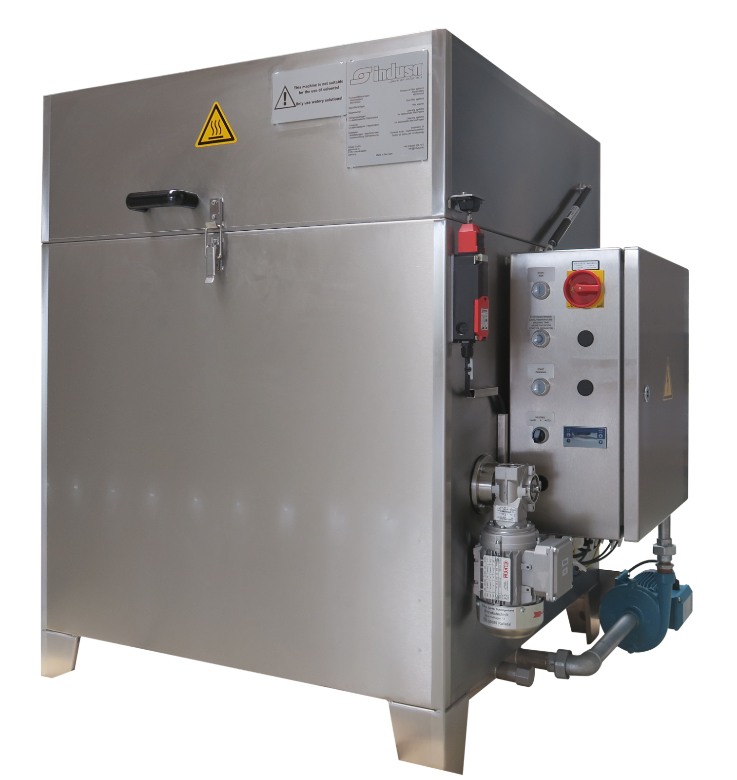 Sistem spalare filtre ISR 80