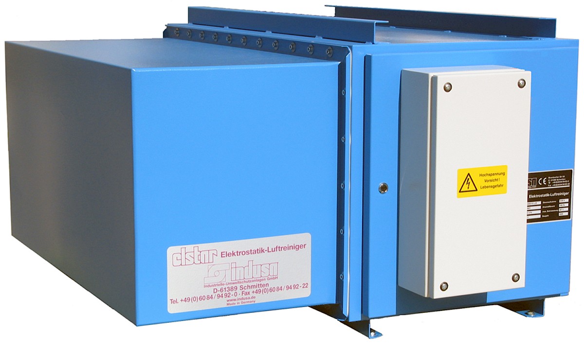 EL 4000 KVTD Separator conducta ceata/fum ulei si emulsie 2 treapte 4000 m³/h 1,42kW 52,8 m²