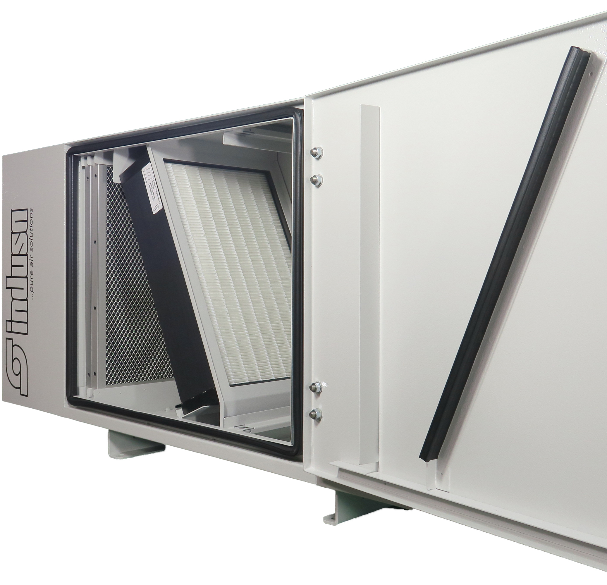 ML 802 NAS EC Filtru de aer constructie indirecta ceata/fum/vapori/particule ulei 1000 m³/h 500W 4,6 m²
