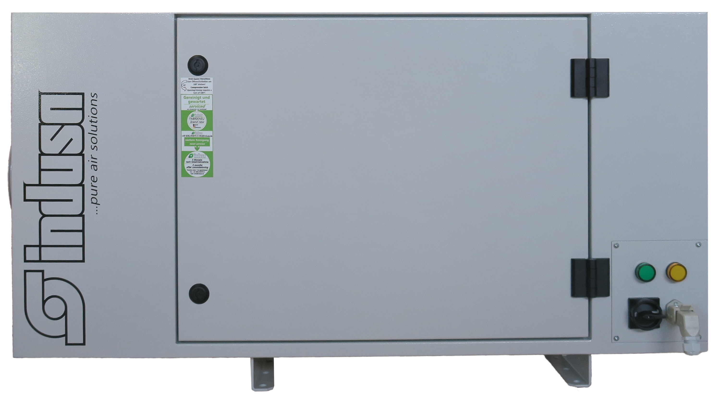 ML 1502 NAS EC Filtru de aer constructie indirecta ceata/fum/vapori/particule ulei 1700 m³/h 760W 6,8 m²