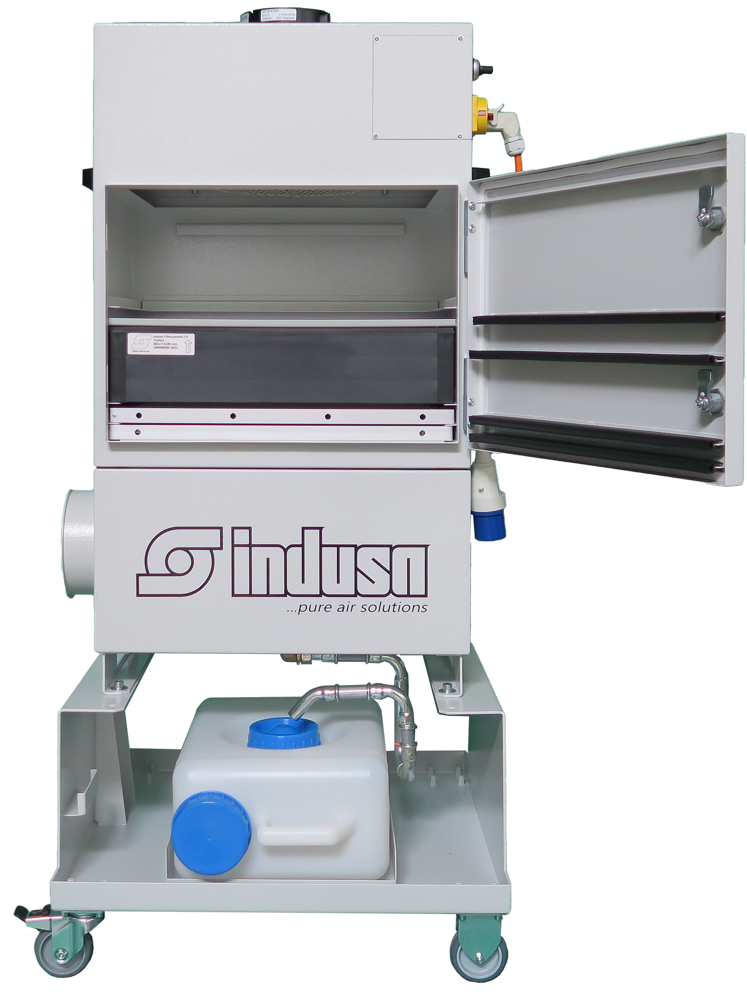 ML 800 N EC Filtru de aer mecanic instalare directa superior ceata/fum/vapori ulei 1000 m³/h 500W 4,6 m²