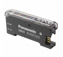 SENZOR CU FIBRA OPTICA STANDARD LED ALBASTRU PNP