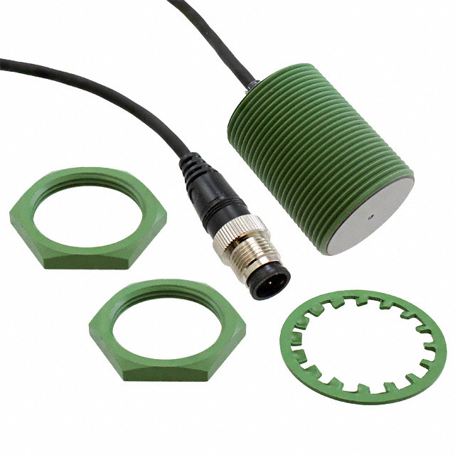 SENZOR INDUCTIV CILINDRIC CU SCUT REZISTENT LA STROPI  DC 2-wire M30 NON CONTACT NORMAL DESCHIS