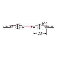 FIBRA OPTICA REZISTENTA LA CALDURA 500MM