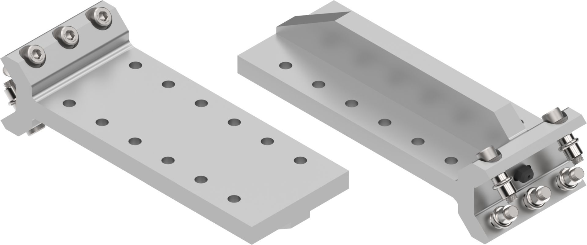 Side connection, centered, for SW 50 EGT235.1 kpl.