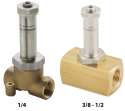 VALVA PENTRU FLUIDE CU ACTIONARE DIRECTA 3/2NC 1/4 Ø4 C.13 GARNITURA: FKM