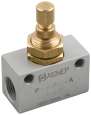REGULATOR DE DEBIT IN LINIE UNIDIRECTIONAL