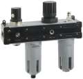 VALVA+FILTRU+REGULATOR+LUBRIFICATOR MARIME:V+F+R+L 3 FILET:3/4 REGLAJ:0÷8 Bar DEBIT:3900 NI/min FINETE:5 µm