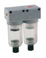 FILTRU+FILTRU COALESCENTA MINI MARIME:FIL+FC 0 FILET:1/4 DEBIT:370 Nl/min FINETE:5µm + 0,01µm
