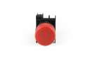 B Series Plastic 1NC Emergency 30 mm Turn to Release Red 22 mm Control Unit