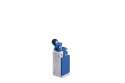 L5 Plastic Body 14 mm Plastic Roller Lever Slow Action 1NO+1NC Limit Switch