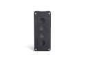 P Series Plastic 4 Holes EMPTY Black-Grey Control Box