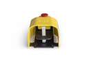 PDK Series Metal Protection 2*(1NO+1NC) with Hole for Metal Bar Double Step with Reset (Emergency Stop) Single Yellow Plastic Foot Switch
