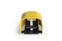 PDK Series Metal Protection 3*(1NO+1NC) with Hole for Metal Bar Double Step Single Yellow Plastic Foot Switch