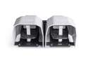 PDK Series Metal Protection 2*(1NO+1NC)+2*(1NO+1NC) with Hole for Metal Bar Double Grey Plastic Foot Switch