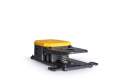 PDN Series w/o Protection 2*(1NO+1NC) Single Yellow Plastic Foot Switch