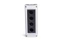 PK Series Plastic 4 Holes EMPTY Grey-Black Control Box