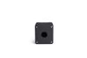 PY Series Plastic 1 Hole EMPTY Black-Black Control Box