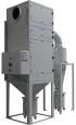 DLP M01 JET Sistem mecanic de filtrare cu cartus 800 x 800 mm max 2400 m³/h 1,5-2,2 kW max 40 m²