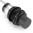 SENZOR CAPACITIV, CILINDRIC, PLASTIC, NEECRANAT CORP FILETAT M30 MM DISTANTA: 30 MM AC, NC=NORMAL INCHIS 2-fire FARA PROTECTIE SCURT CIRCUIT, Cablu: 2M