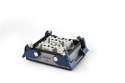 Metal 12 Poles Machine Type Socket 2*((4x80A)+(2x16A)) Bottom Entry 4 Handle Multipole